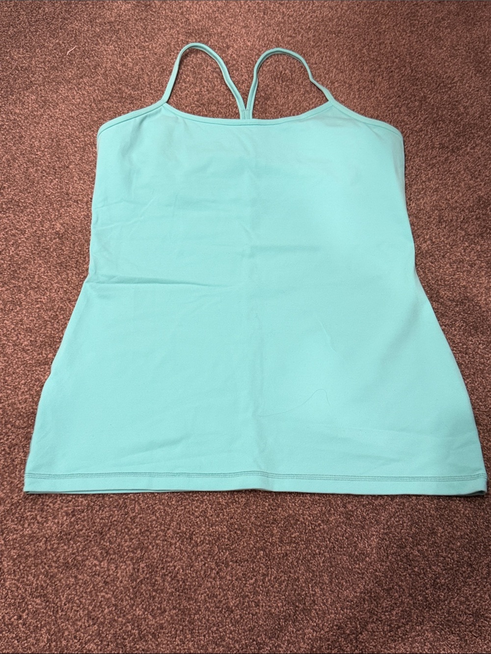 lululemon athletica Seafoam Green Double-Strap Performance Tank